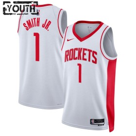 Canotte Bambino Houston Rockets Jabari Smith JR 1 Nike 2022-23 Association Edition Bianco Swingman